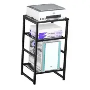 Printer Stand Holder - Heavy Duty Metal Shelving Unit for Under 3 Tier Black