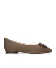 Pointed Toe Flat Shoes 36,37.5,37,38.5,38,39,40,36.5 Brown