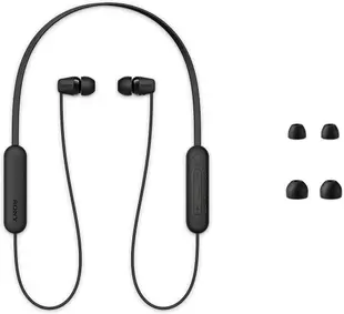 平廣 送袋現貨台公司貨 SONY WI-C100 藍芽耳機 黑色 白色 灰褐色 藍色 藍芽 耳道式 另售人因 COWON