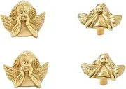Drawer Knobs 2 Pack Shoe Cabinet Brass Door Drawer Handles Gold Shoe Cabinet Door Handles Small