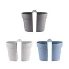 Double-Sided Rail Planter Deck Flower Pot Plant Window Box Railing
