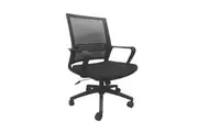 HomeStar Exton Executive Computer Work Office Chair W/ Mesh Back - Black