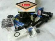 Cap-Rotor-Wires-Spark Plug-Oil-Air-Fuel-Filter Tune Up Kit For Honda CRV 99-01 (for: Honda)