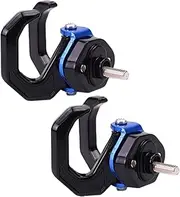 Anneome Motorcycle Helmet Hook Durable Aluminium Alloy Electrocar Hooks for Bicycles Easy Installation Strong Load Bearing Random Color for Modification Parts Random Color
