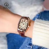在飛比找Yahoo!奇摩拍賣優惠-【熱賣精選】新款手錶女 百搭手錶女guou古歐手錶 時尚女士