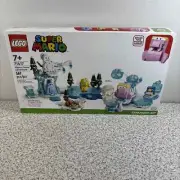 LEGO 71417 Super Mario: Fliprus Snow Adventure Expansion Set Retired New Sealed