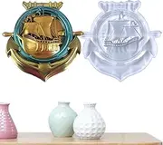 [Generic] Silicone Boat Mould,Resin Sail Boat Molds - Epoxy Resin Casting Jewelry Making Fondant Cake Topper Clay Craft Epoxy Resin Casting