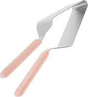 Amosfun Stainless Steel Cake Cutter Elegant Slicing Tool for Birthday Wedding Anniversary Celebrations Cake Slicer for Even Portions Easy Handling Baking Essential