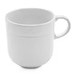 Staub 16 oz. Mug, White, Set of 4