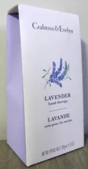 CRABTREE & EVELYN LAVENDER HAND THERAPY CREAM 100G NEW & BOXED