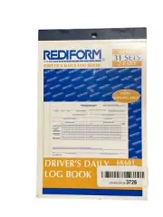 Rediform Driver's Daily Logs Duplicates with Carbons 31 Sets/Book