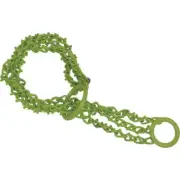 BrushGrubber Shrub Clump Remover Tool 42.5 in Unique Triple Chain System High