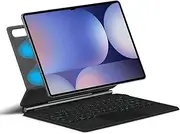 Keyboard Case for Samsung Galaxy Tab S10 Plus 12.4'' 2024 (SM-X820), Magnetic Floating Cantilever Stand, Ultra-Slim Protective Case with Backlit Keyboard, Multi-Touch Trackpad