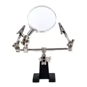 Helping Hands Magnifier Soldering Station 2.5X Glass Third Hand