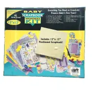 Baby Scrapbook Memories Kit by Remember When Acid Free 12 inches by 12 inches