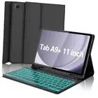 Galaxy Tab A9 Plus Case with Keyboard 5G 11 Inch 2023 (SM Black