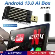 3in1 Wireless Carplay AI box Adapter & Android Auto with Netflix/YouTube WIFI AU