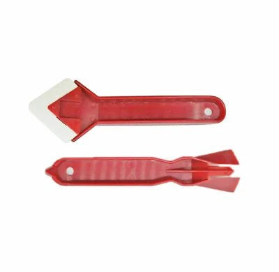 2 Piece Caulk Scraper and Caulk Smoothing Tool