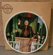 Knowles Vintage The Wonderful Wizard of Oz Mayor Plate 1979