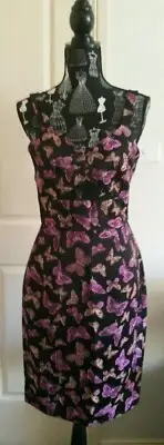 NEW Thurley Butterfly Effect Dr dress, size 10 RRP $549.99