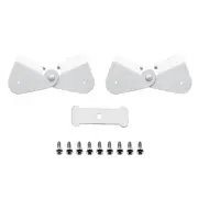 2 Pieces Gutter Extension Hinge Sturdy Easy Installation Drain Pipe Extender