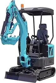 Mini Hydraulic Excavator - Lightweight Crawler Excavator for Small Gardening and Farm Tasks
