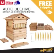 Auto Seep Hive Bee Hive Frames 7PCS Auto Beehive House Frame Comb Bee Hive Box