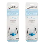 2PK Wishstone Turquentine Cord Bracelet Bangle Charm Women's Accessories