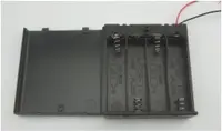 在飛比找蝦皮購物優惠-►371◄3號 AA 4節電池盒 6V電池盒 附引線 有背蓋