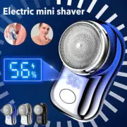 Portable Electric Razor Mini-Shave for Men USB Rechargeable Shaver Travel Men US
