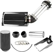AUTOSITY 4in Cold Air Intake Kit, Car Air Intake Pipe Kit for F-250 Super Duty 1999-2003 V8 7.3L,F-350 Super Duty 1999-2003 V8 7.3L,Excursion 2000-2003 V8 7.3L, Black