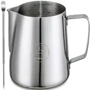 Milk Frothing Pitcher 12OzEspresso Steaming Pitcher 12OzEspresso Machine Acces