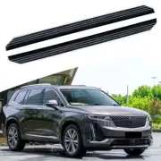 2Pcs Side Step Pedal Running Board Nerf Bar Fits for Cadillac XT6 2019-2024