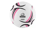 Rhino Thunder Netball (White/Pink/Black) (4)