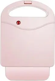 Sandwich Maker, Toaster and Electric Panini Grill with Non-Stick Coating Plate for Sandwiches Grilled Cheese Steak, Easy to Clean, Heating Up Fast, Built in Indicator Lights,Pink