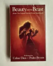 Cassette Single Beauty and the Beast Celine Dion Peabo Bryson 1991 • Unopened