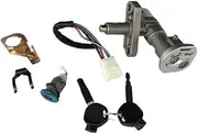 Motorcycle Lgnition Switch Lock Key Set Fit for Scooter Keeway Hurricane 50 90 KW50QT-2 QJ50QT-2 RX150 BWS125 BWS150 GY6 125 150