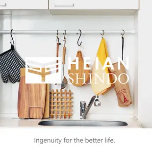 【日本平安伸銅】HEIAN SHINDO免工具 頂天立地廚房收納 雙層不銹鋼置物架 TOS-9