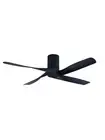 Energy saving Ceiling Fan with Remote Control Riviera Black Fan Without Light