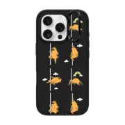 iPhone 16 Pro Impact Ring Stand Case MagSafe Compatible Pug Rainbow pole dancing