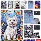 For Samsung Tab A9 Plus A8 A7 S6 Lite S9 S10 FE Case Leather Smart Sleep Cover