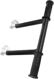 EXQUIMEUBLE Stroller Handlebar Extender Height Ergonomic Grip for Comfortable Walking and Shopping