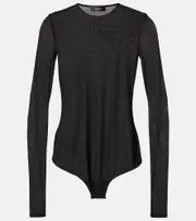 [Wardrobe.NYC] Wardrobe.NYC Mesh bodysuit UK 4 black