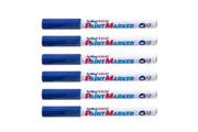12PK Artline 440 Permanent Paint Marker 1.2mm Bullet Nib Fade Proof Pen Blue