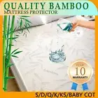 Mattress Protector Bamboo Bed Matress Waterproof Single King Queen Double NEW