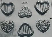 QUINCEANERA HEART POUR BOX CHOCOLATE CANDY MOLD PARTY FAVORS SMASH BOX