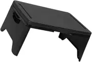 TEHAUX Elegant Black Folding Lap Desk Laptop Computer Stand Portable Bed Tray Study Table Breakfast Table for Home Office Travel