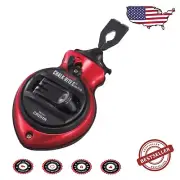 Lightweight 100 ft Chalk Snap Line with Folding Crank - Professional Tool