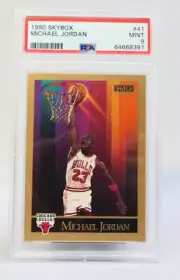 1990 Sky Box MICHAEL JORDAN #41 -MINT- PSA 9