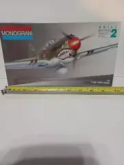 Vintage Monogram 1/48 P-40B Tiger Shark Kit #5209 Open Box All Parts WWII China